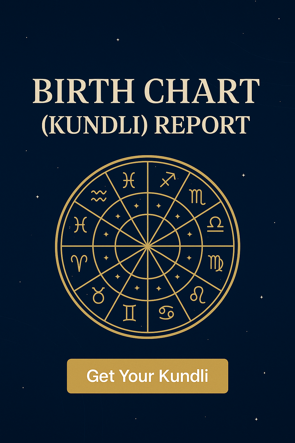 Birth Chart (Kundli) Report